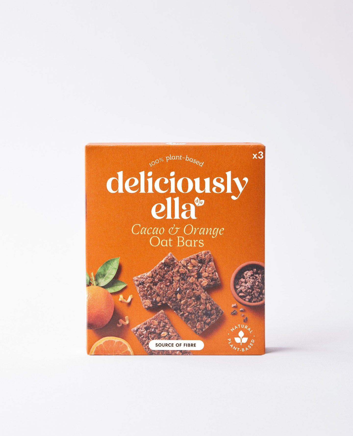 Cacao & Orange Oat Bars