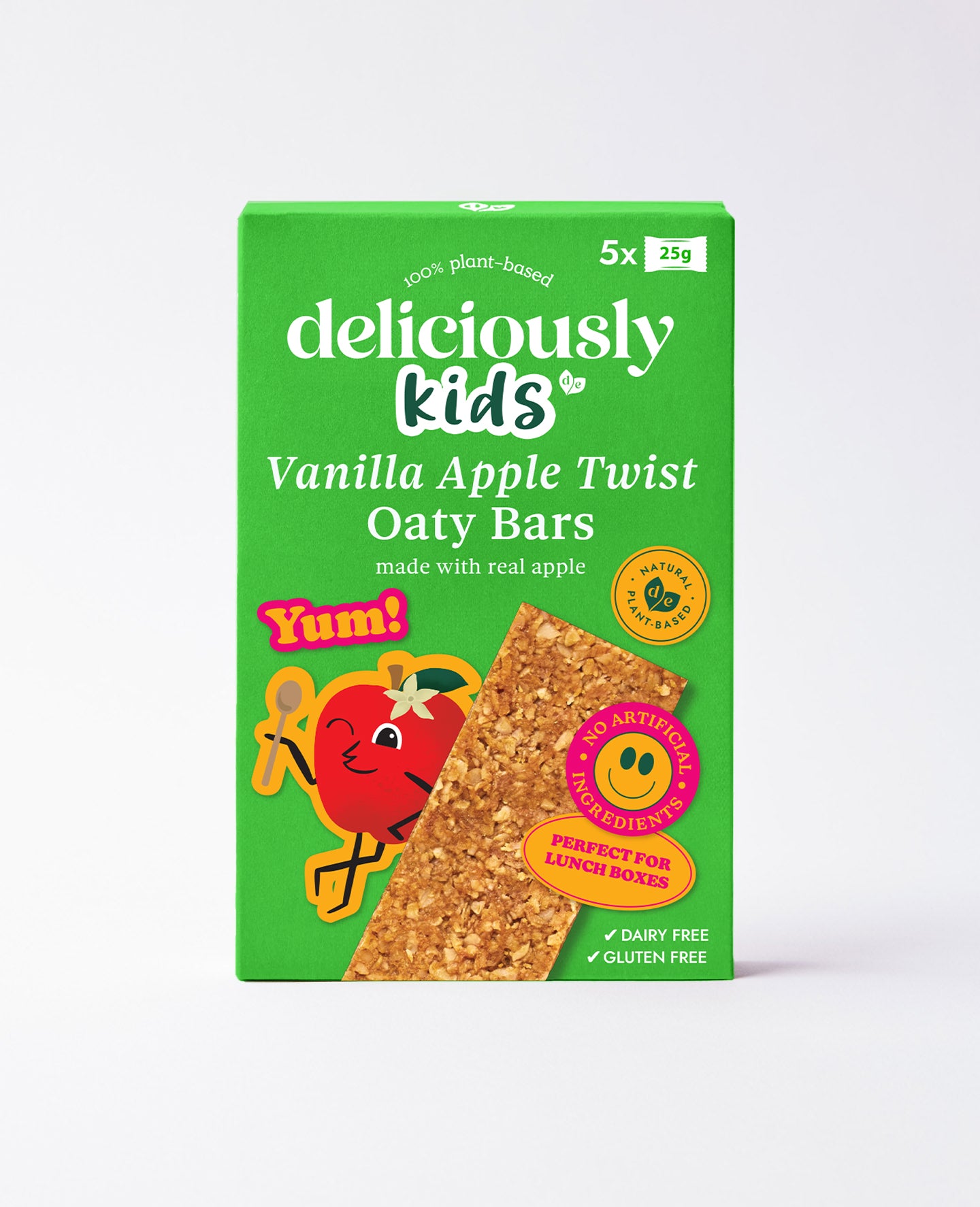 Vanilla Apple Twist Oaty Bars