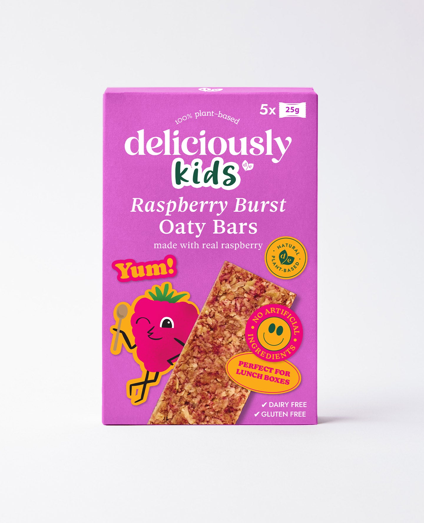 Raspberry Burst Oaty Bars