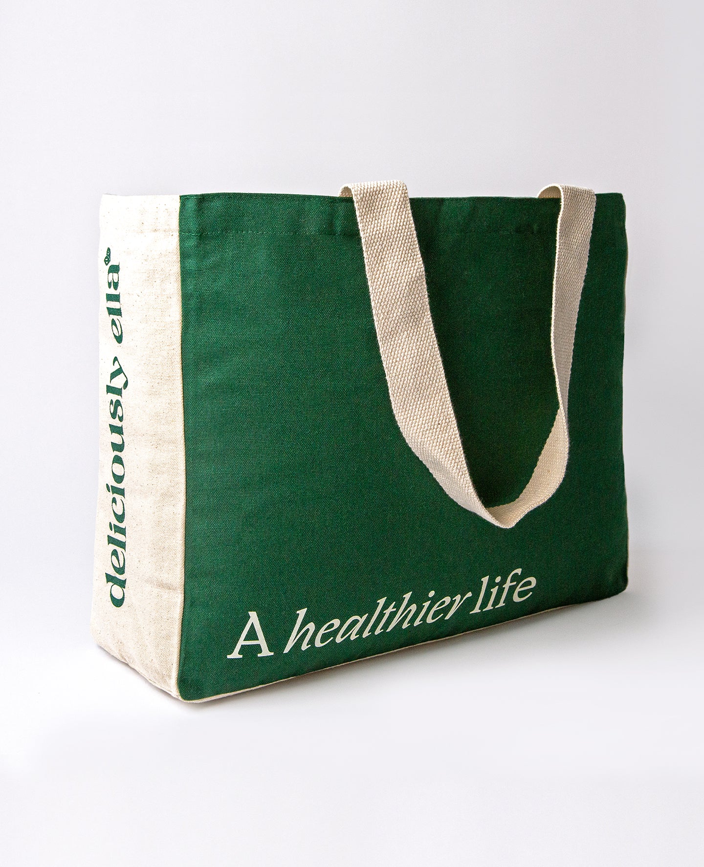'A Healthier Life' Green Tote