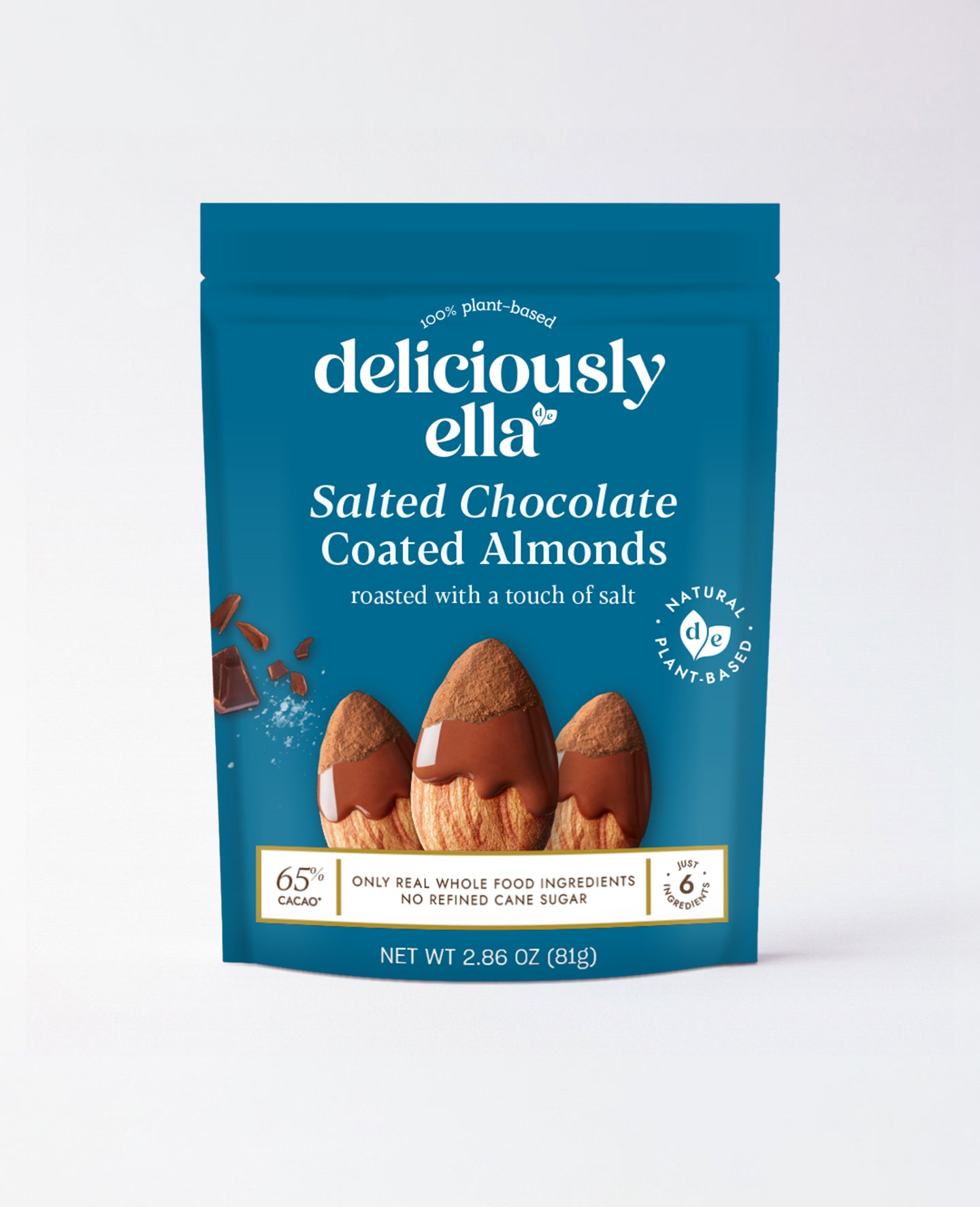 Salted Chocolate Dipped Almonds